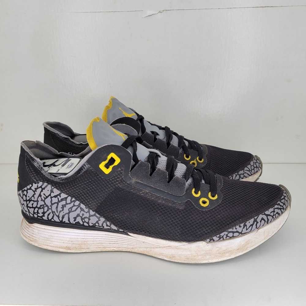 Air Jordan 88 Racer Running Shoes‎ Sneakers Black Gray Mens Sz 9 AV1200-007 Nike